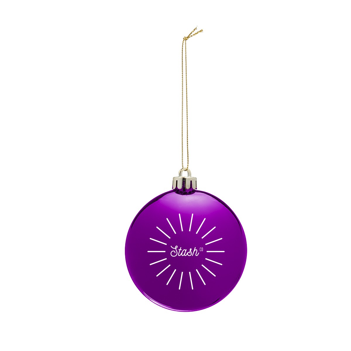 Picture of Chrome Round Disk Ornament