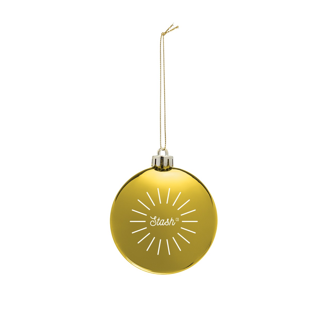Picture of Chrome Round Disk Ornament