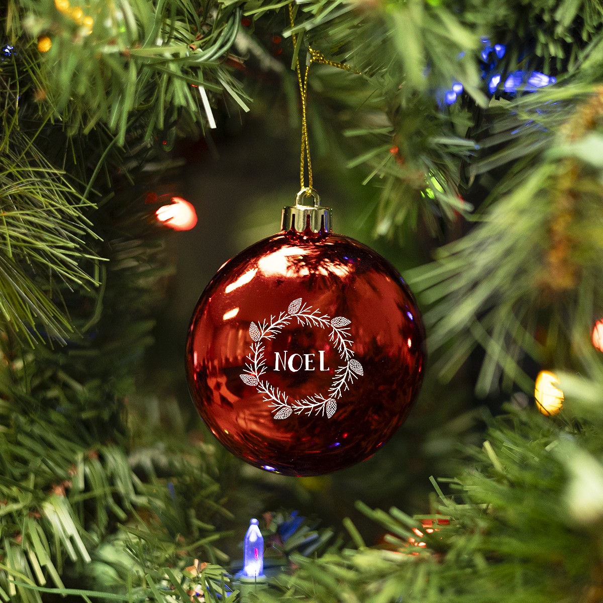 Picture of Chrome Round Disk Ornament
