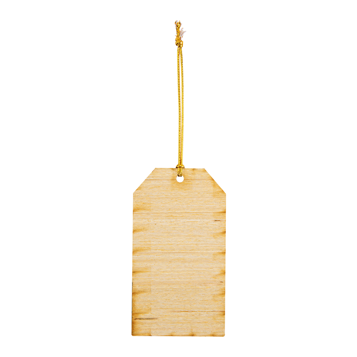 Picture of Wood Ornament - Gift Tag