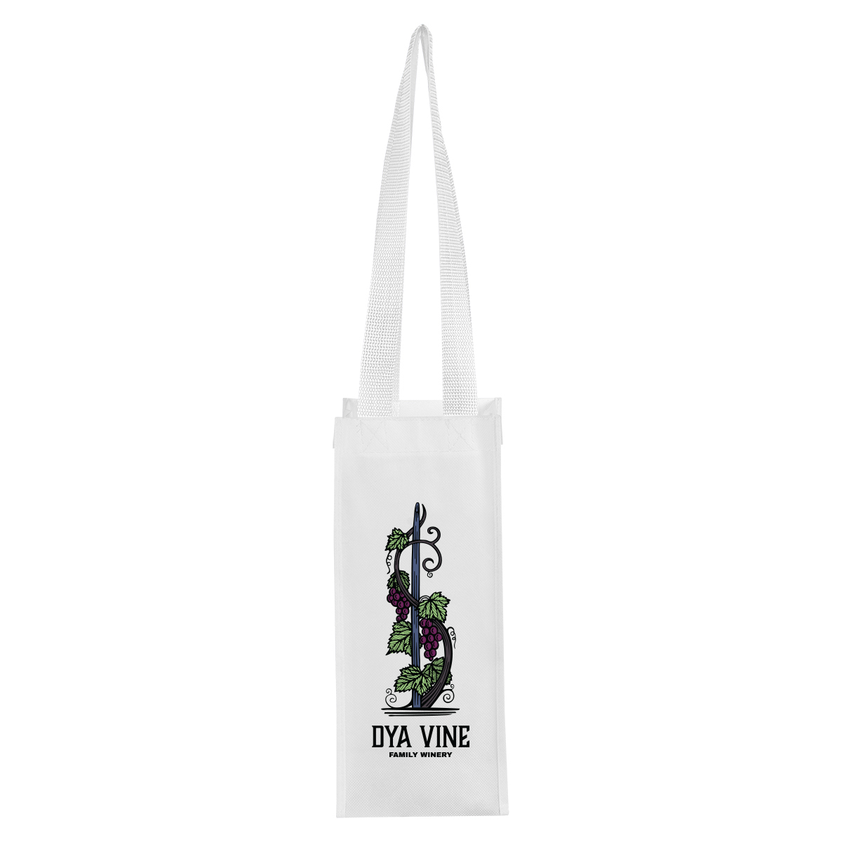 Picture of Venice Rpet Non-woven Laminated Wine Bag
