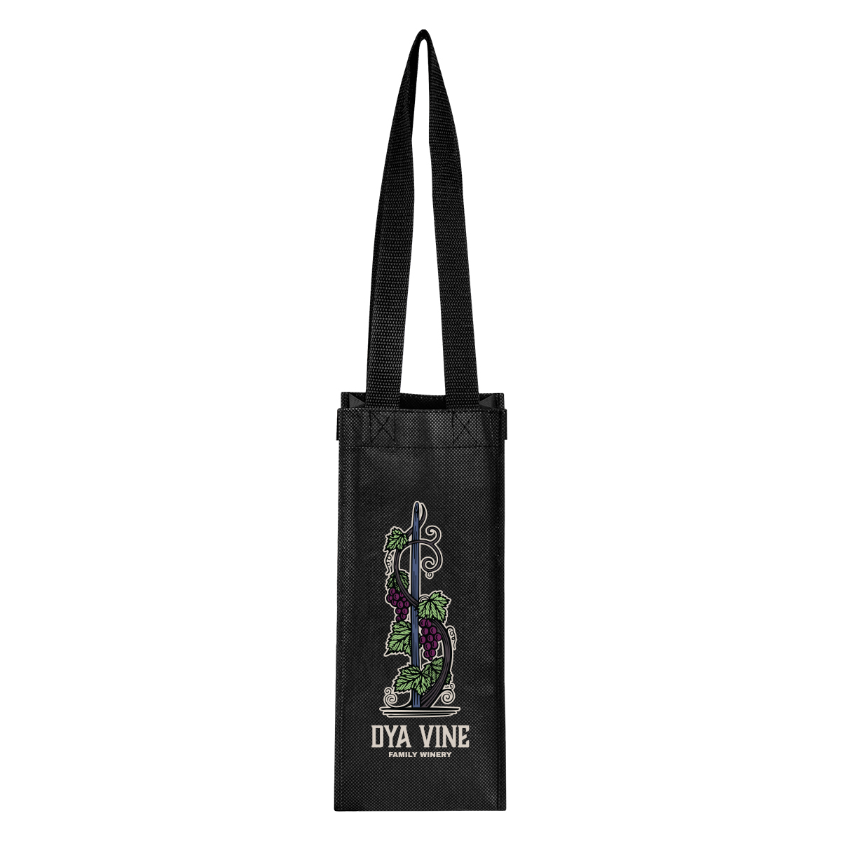 Picture of Venice Rpet Non-woven Laminated Wine Bag