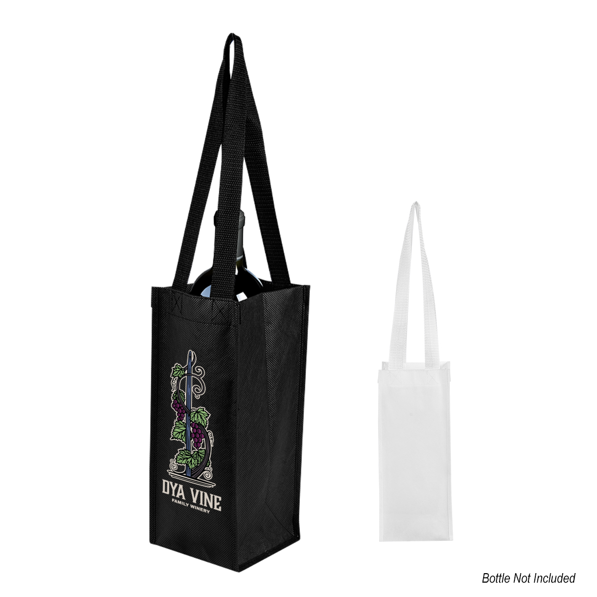 Picture of Venice Rpet Non-woven Laminated Wine Bag