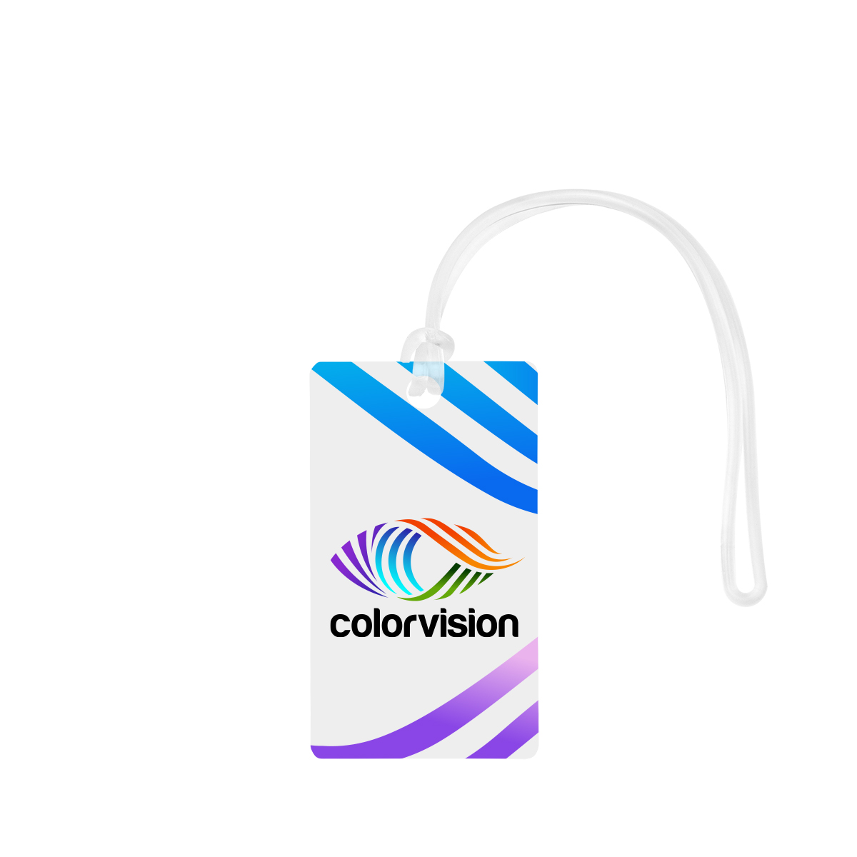 Picture of Acrylic Bag Tag - Rectangle
