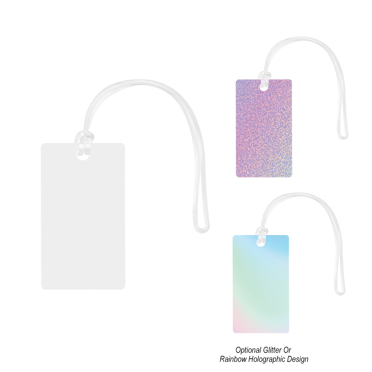 Picture of Acrylic Bag Tag - Rectangle