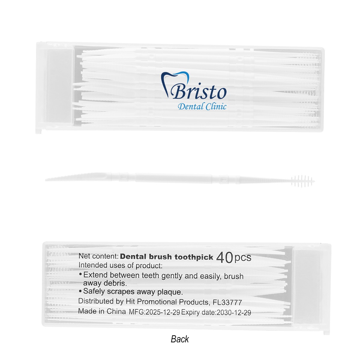 Picture of Dual-action Dental Picks In Travel Case