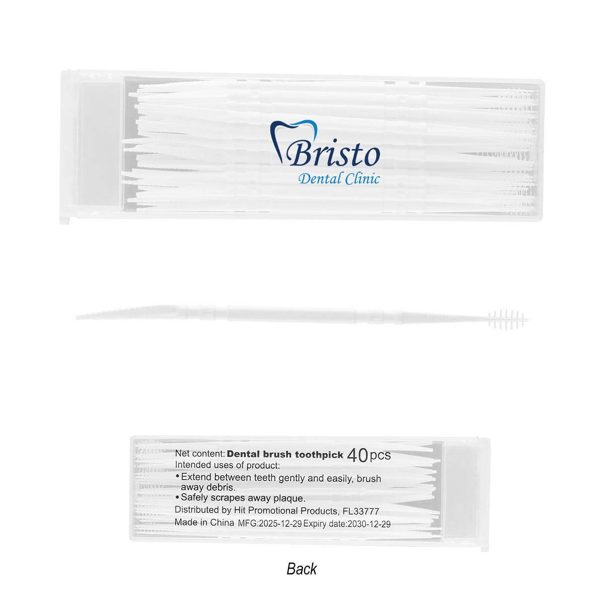 Picture of Dual-action Dental Picks In Travel Case
