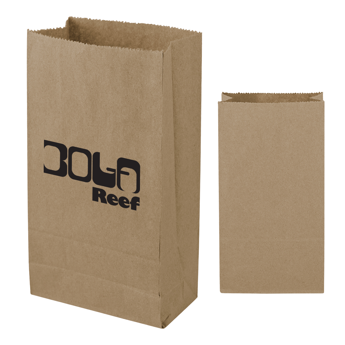 Picture of 2# Sos Kraft Paper Bag - 4.31" X 7.87"