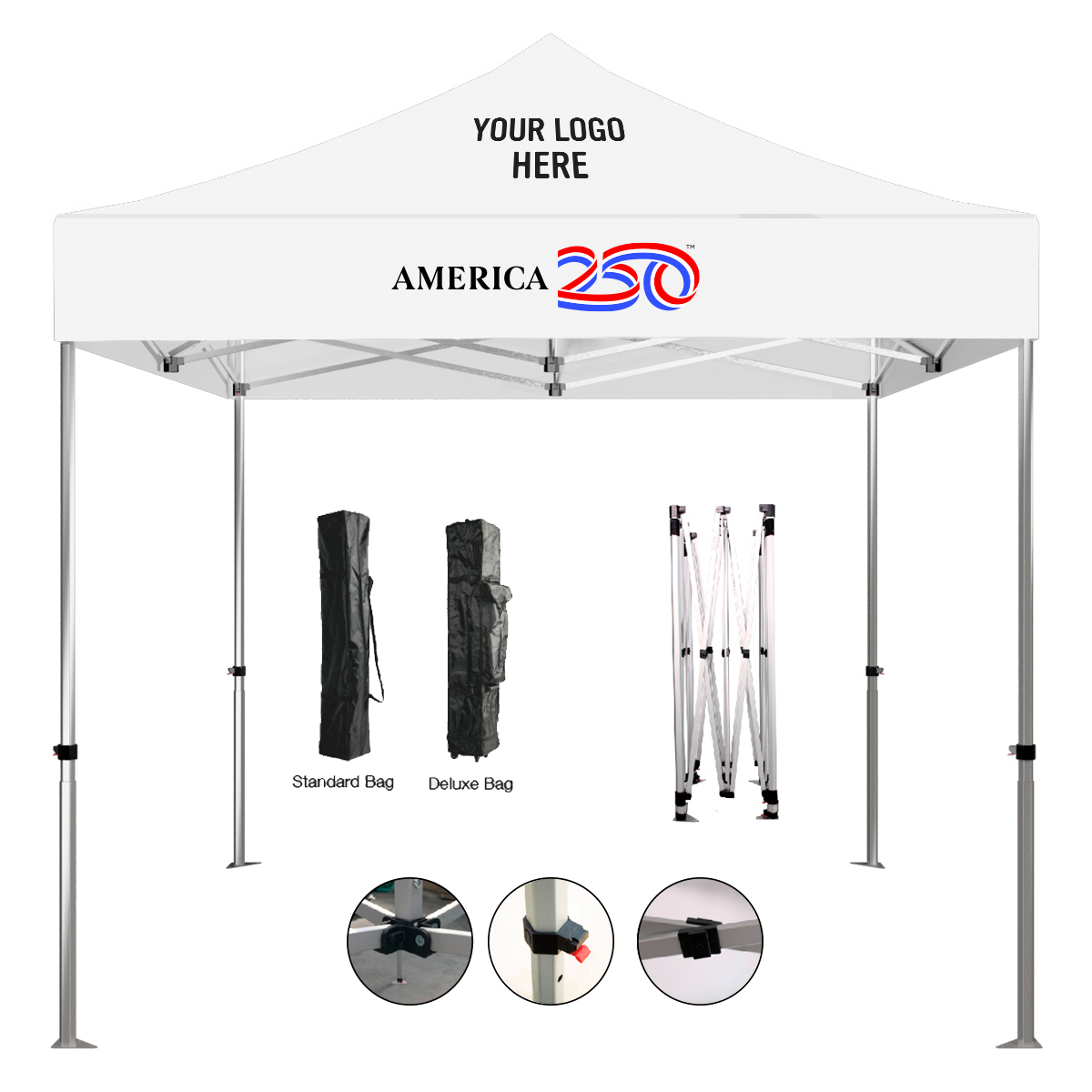 Picture of America250™ - 10' X 10' Pop-up Tent