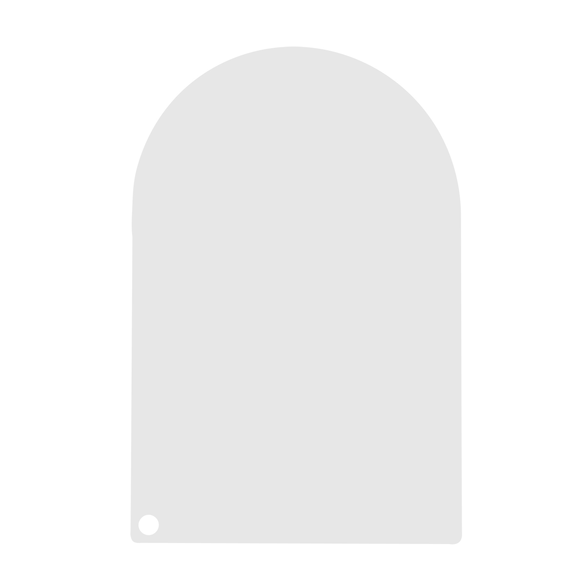 Picture of Acrylic Award - Arch Rectangle 7"