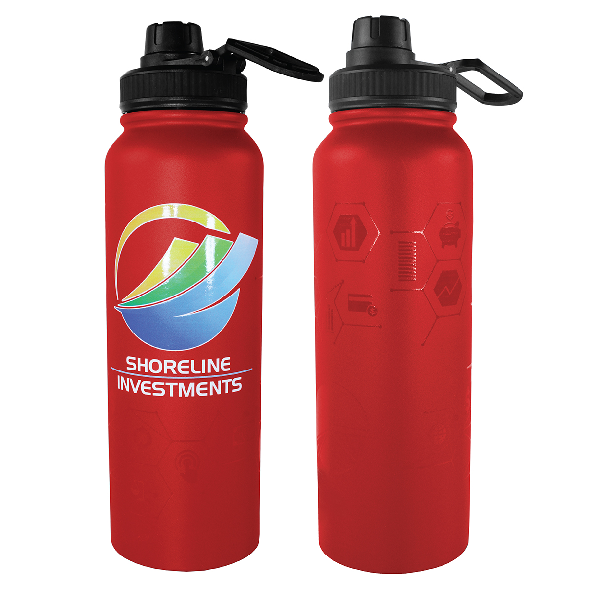 Picture of Memphis Sports Bottle w/Screw On Cap, Varnish