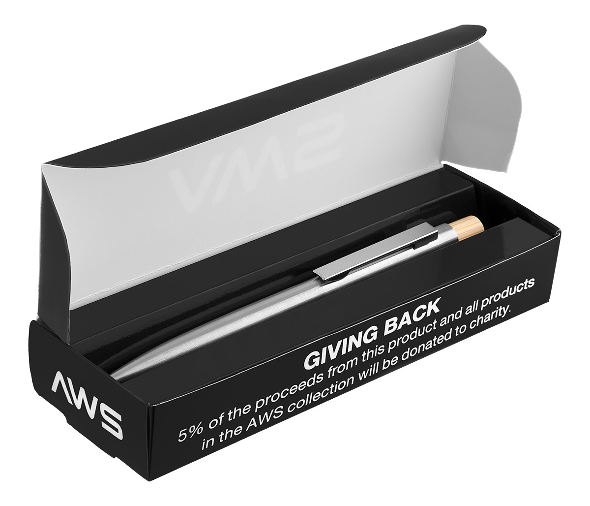 Picture of Aws Recycled Stainless Steel Pen