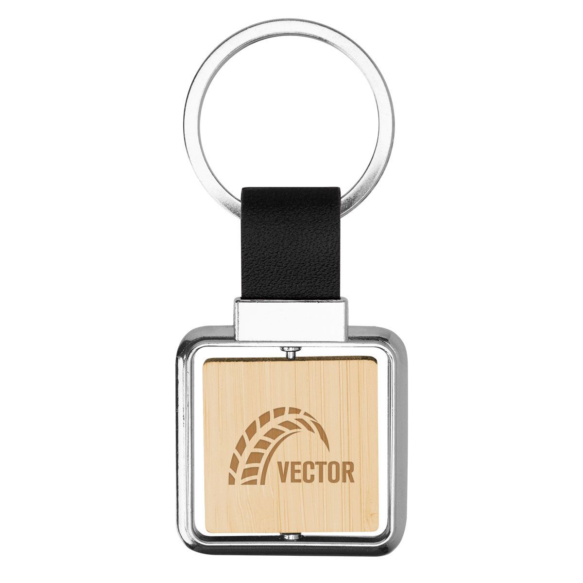Picture of Spinning Bamboo Keyring