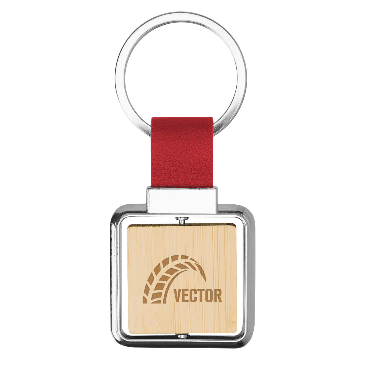 Picture of Spinning Bamboo Keyring
