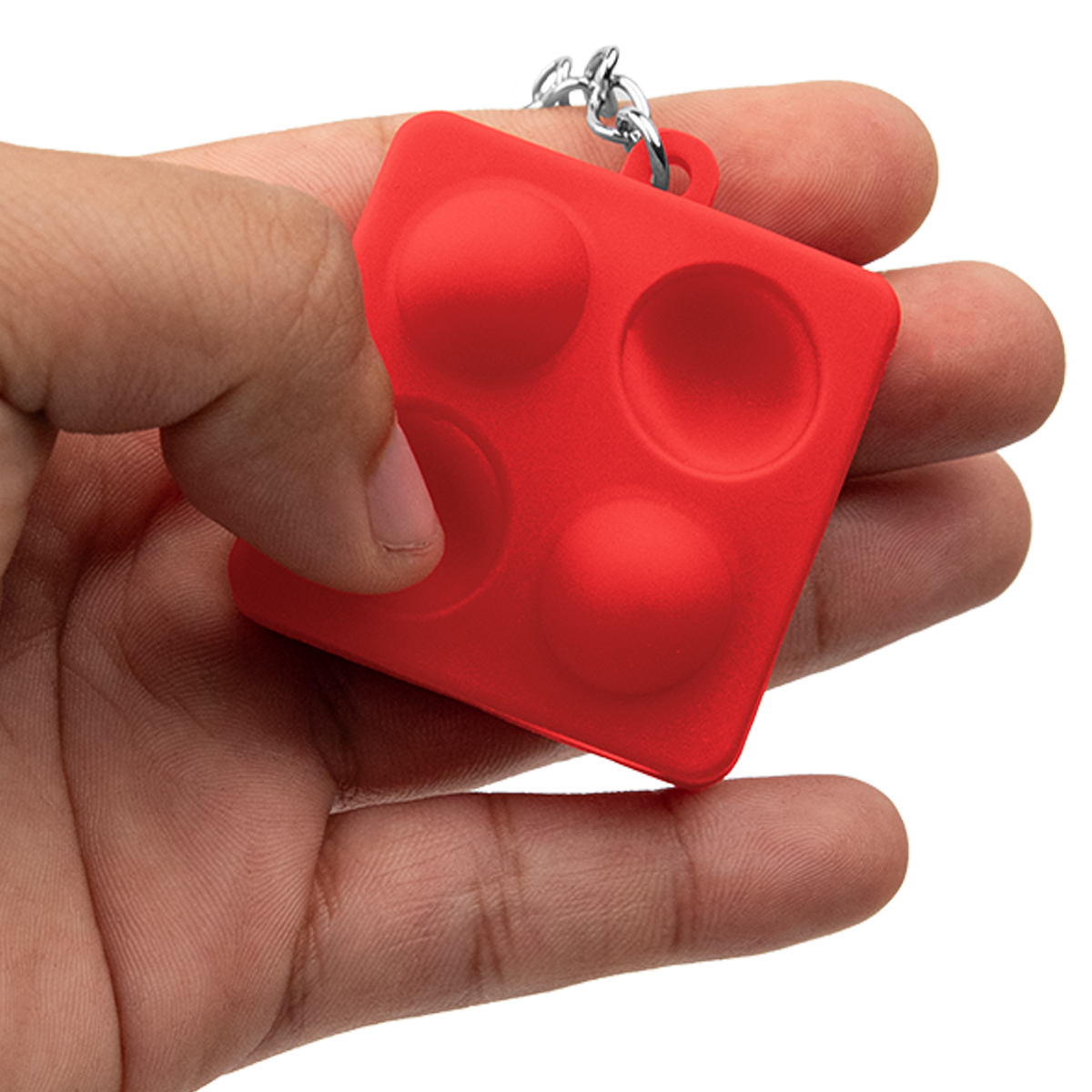 Picture of Push Pop Square Stress Reliever Keychain