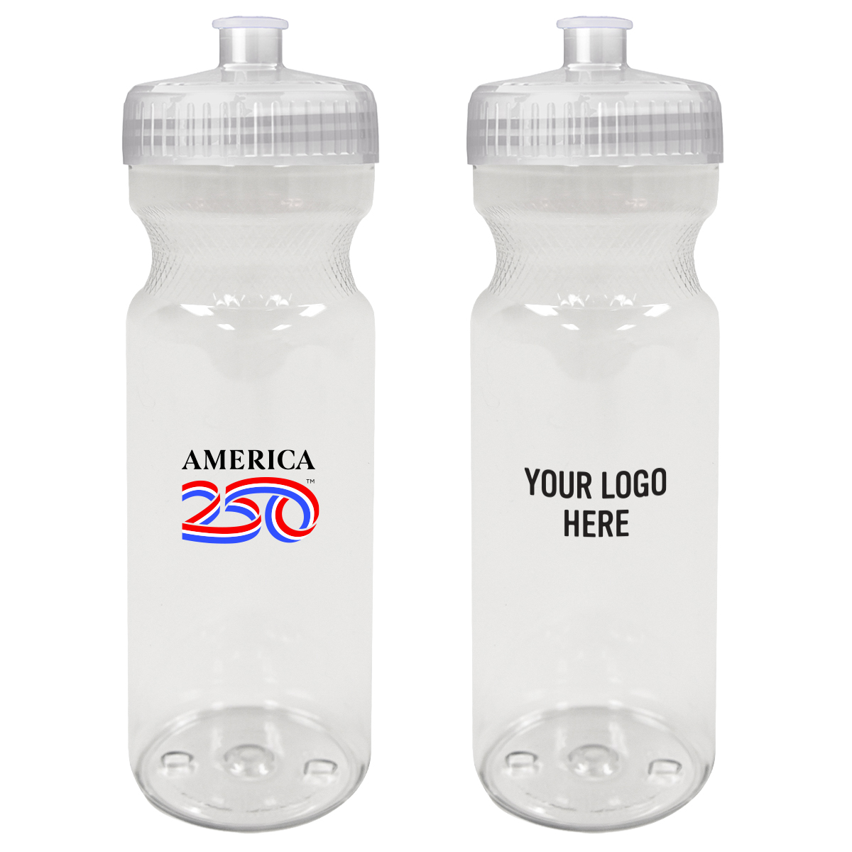 Picture of America250™ 28 Oz. Poly-clear™ Fitness Bottle
