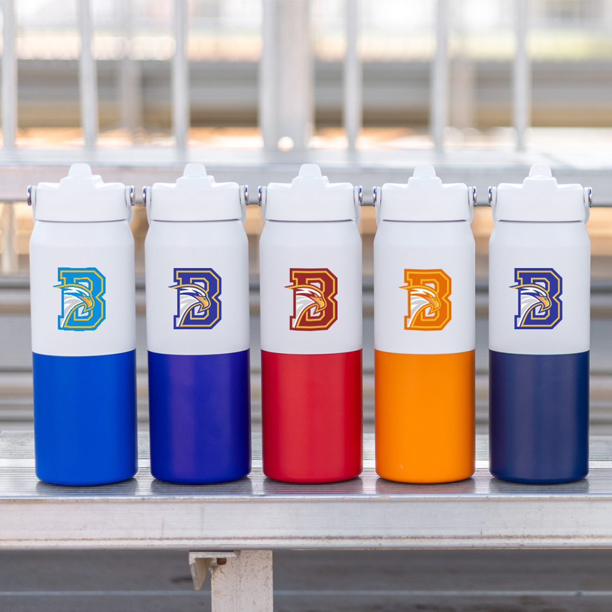 Picture of 26 Oz. Halftime Two-tone Recycled Stainless Steel Bottle