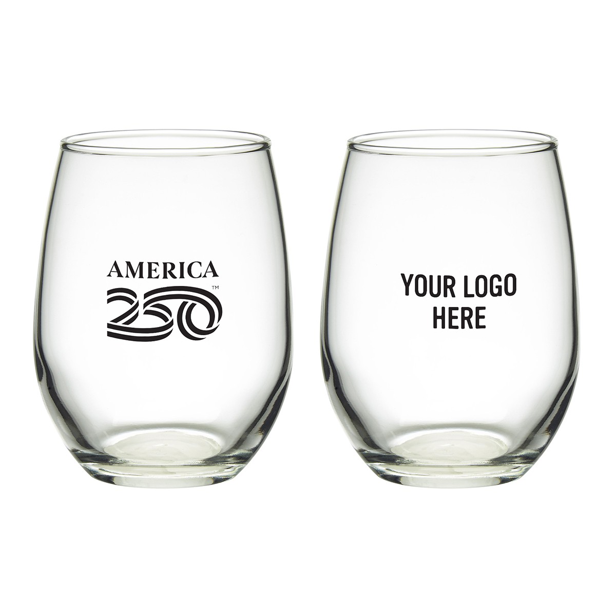 Picture of America250™ 9 Oz. Wine Glass
