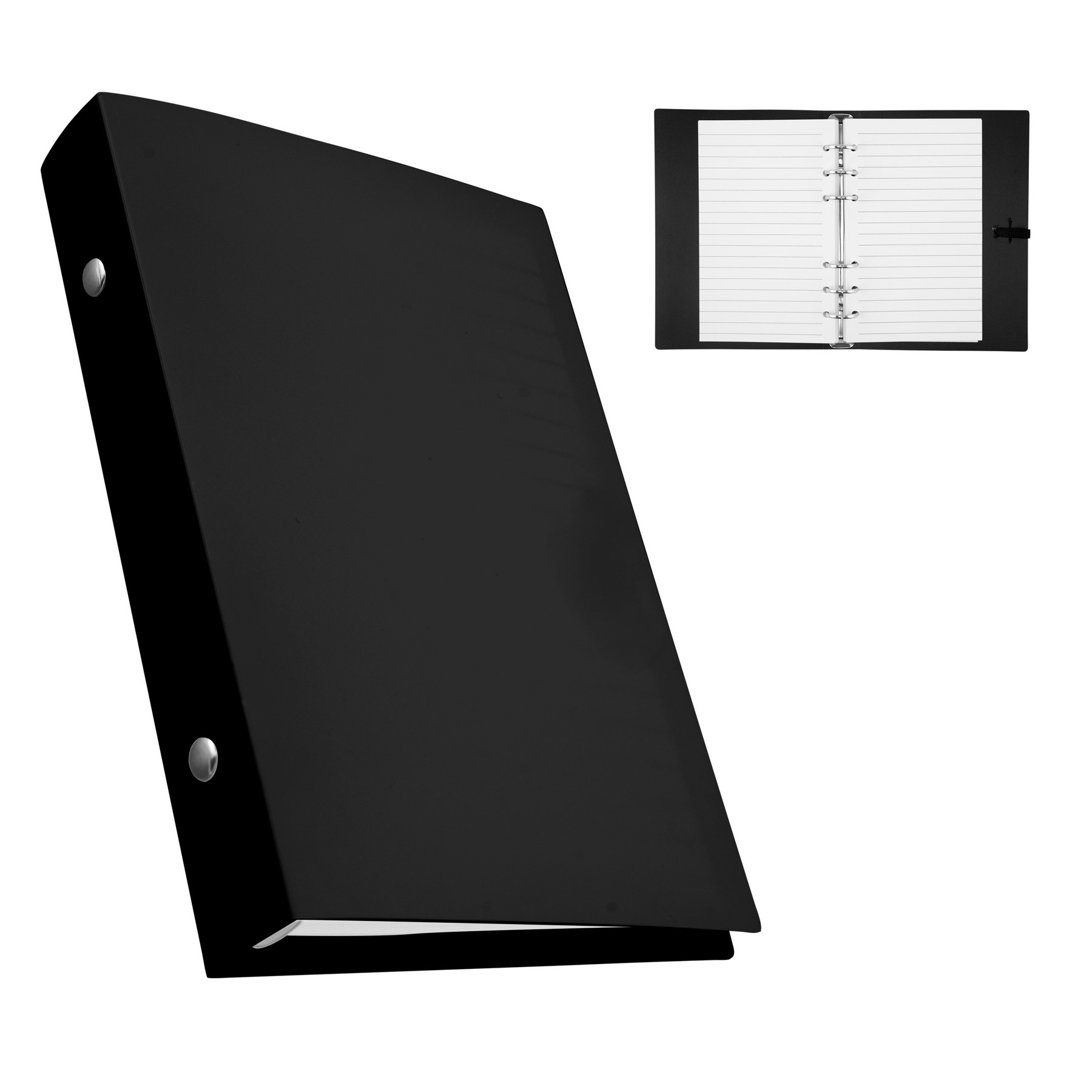 Picture of Frosted Recycled Refillable Notebook