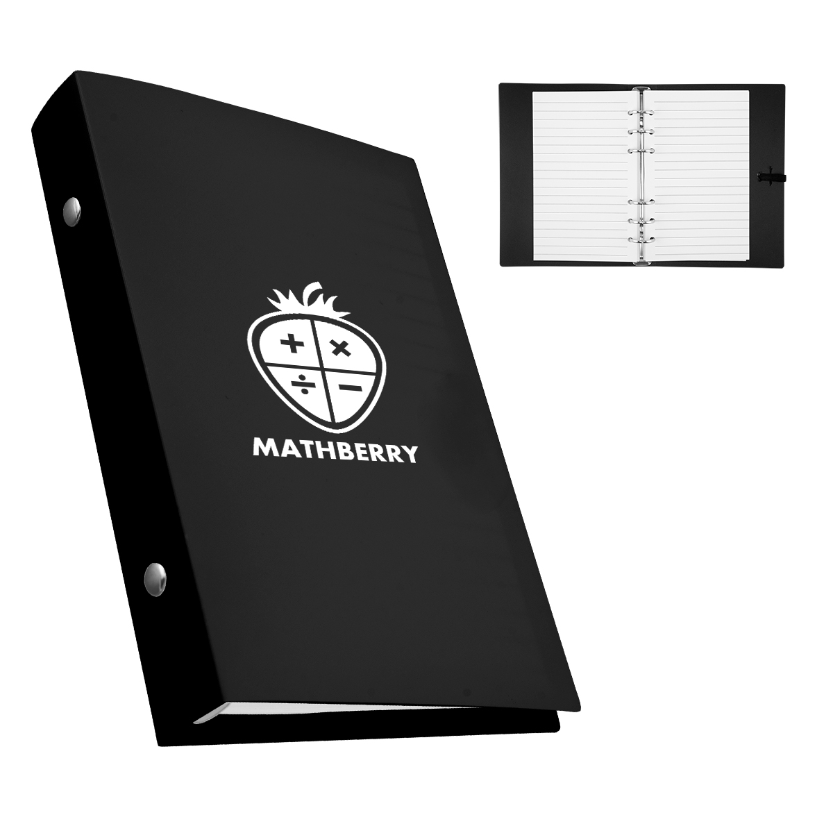 Picture of Frosted Recycled Refillable Notebook