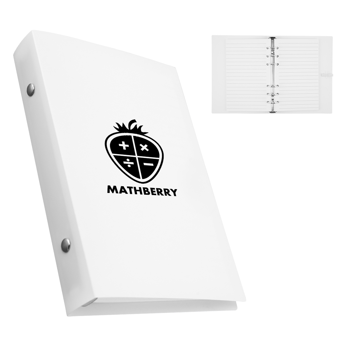 Picture of Frosted Recycled Refillable Notebook