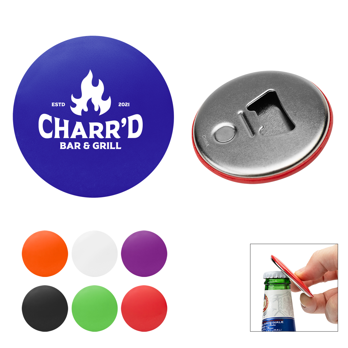 Picture of Tin Bottle Opener Magnet
