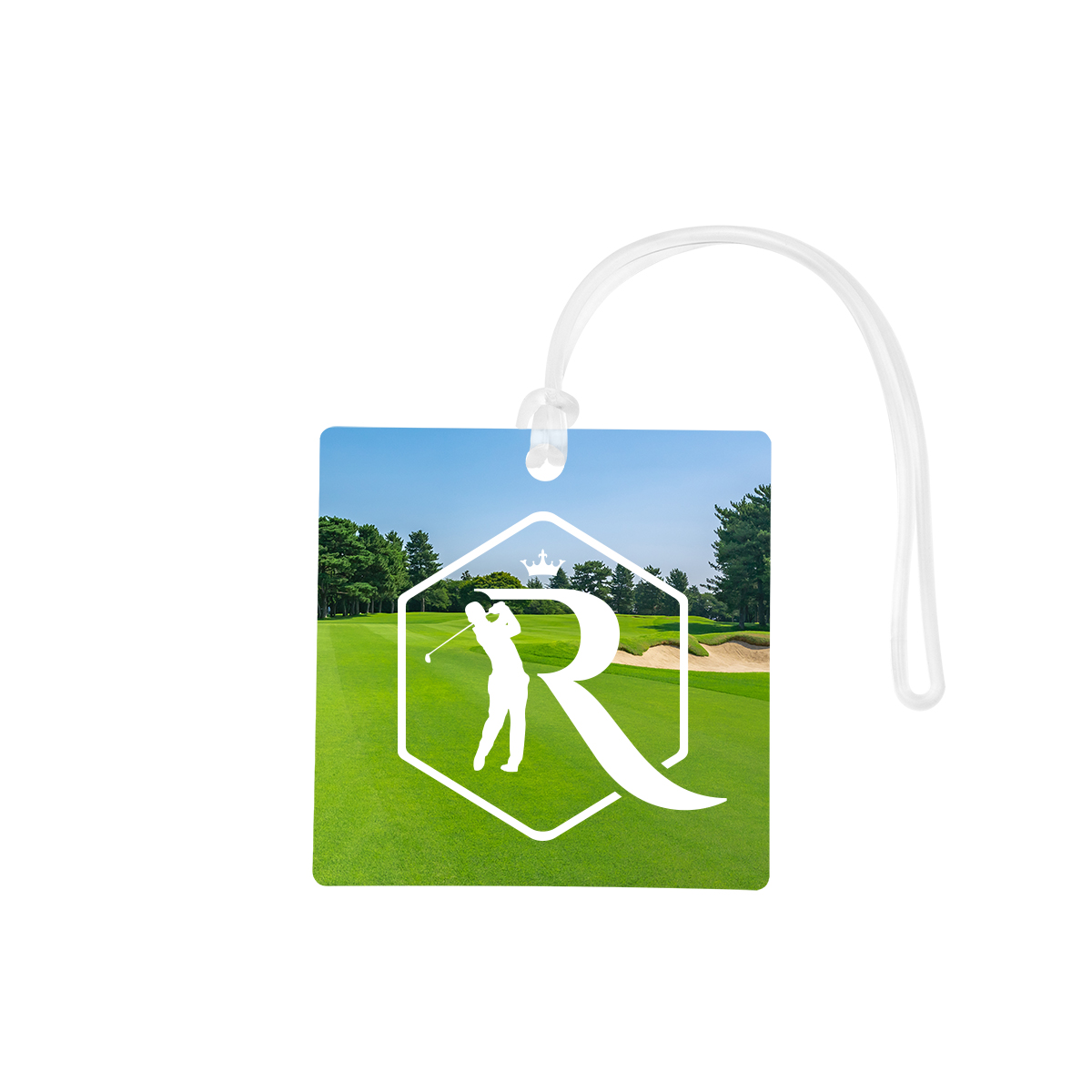 Picture of Acrylic Bag Tag - 4" Square