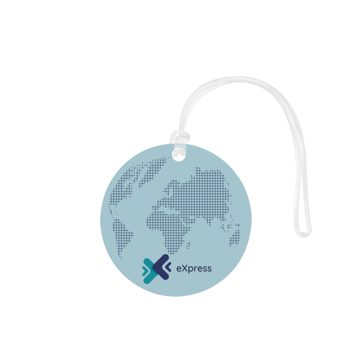 Picture of Acrylic Bag Tag - Circle