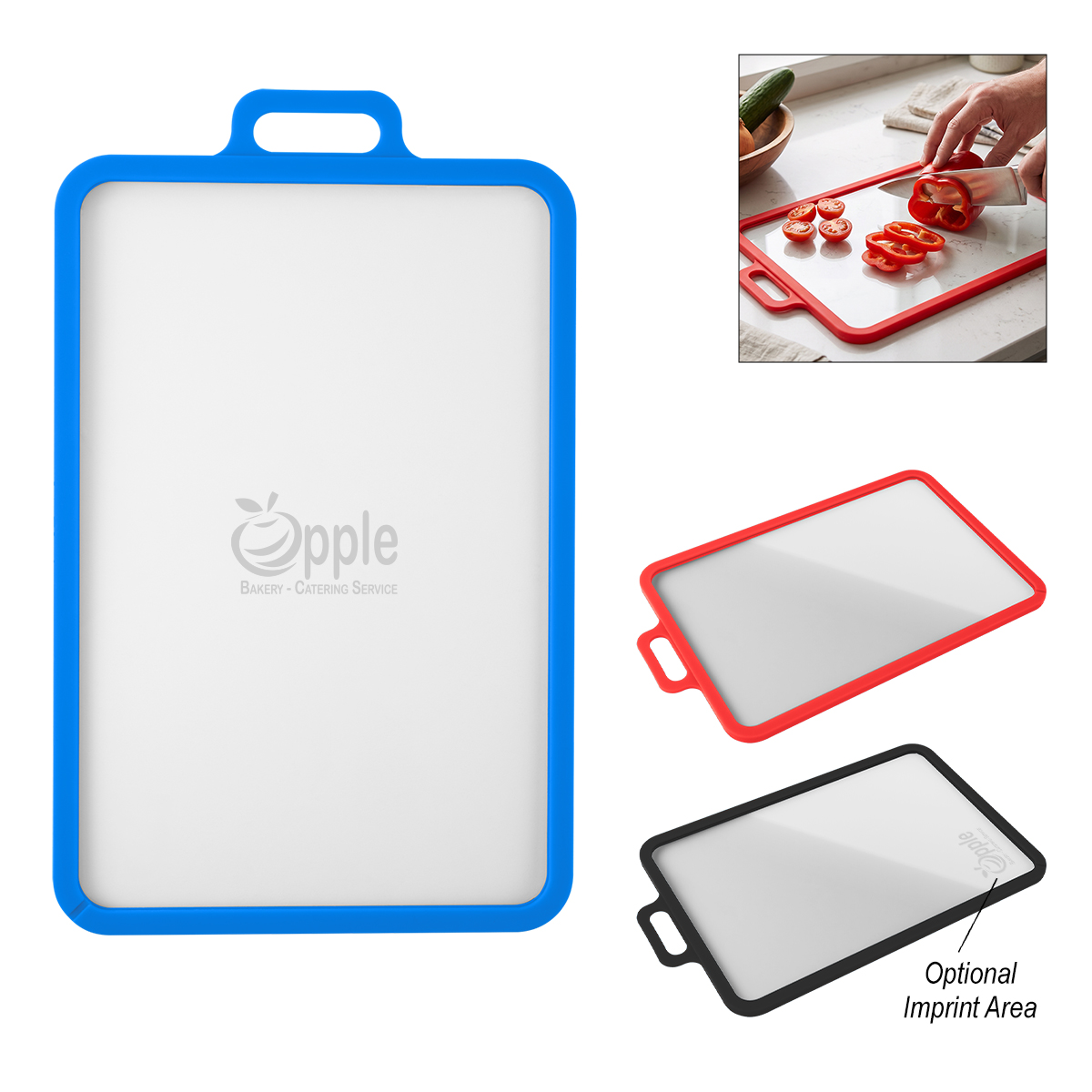Picture of Tempered Glass & Silicone Cutting Board