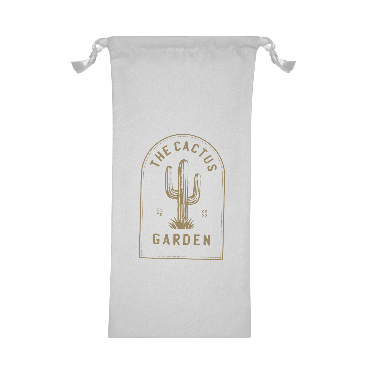 Picture of 100% Polyester Pouch With Drawstring