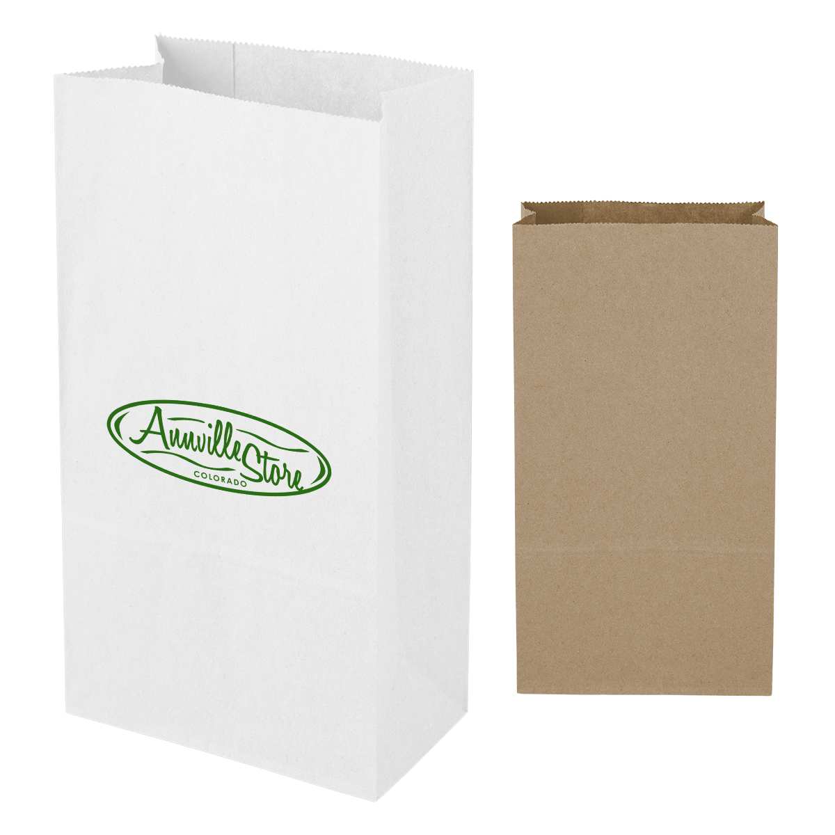 Picture of 6# Sos Kraft Paper Bag - 6" X 11.06"