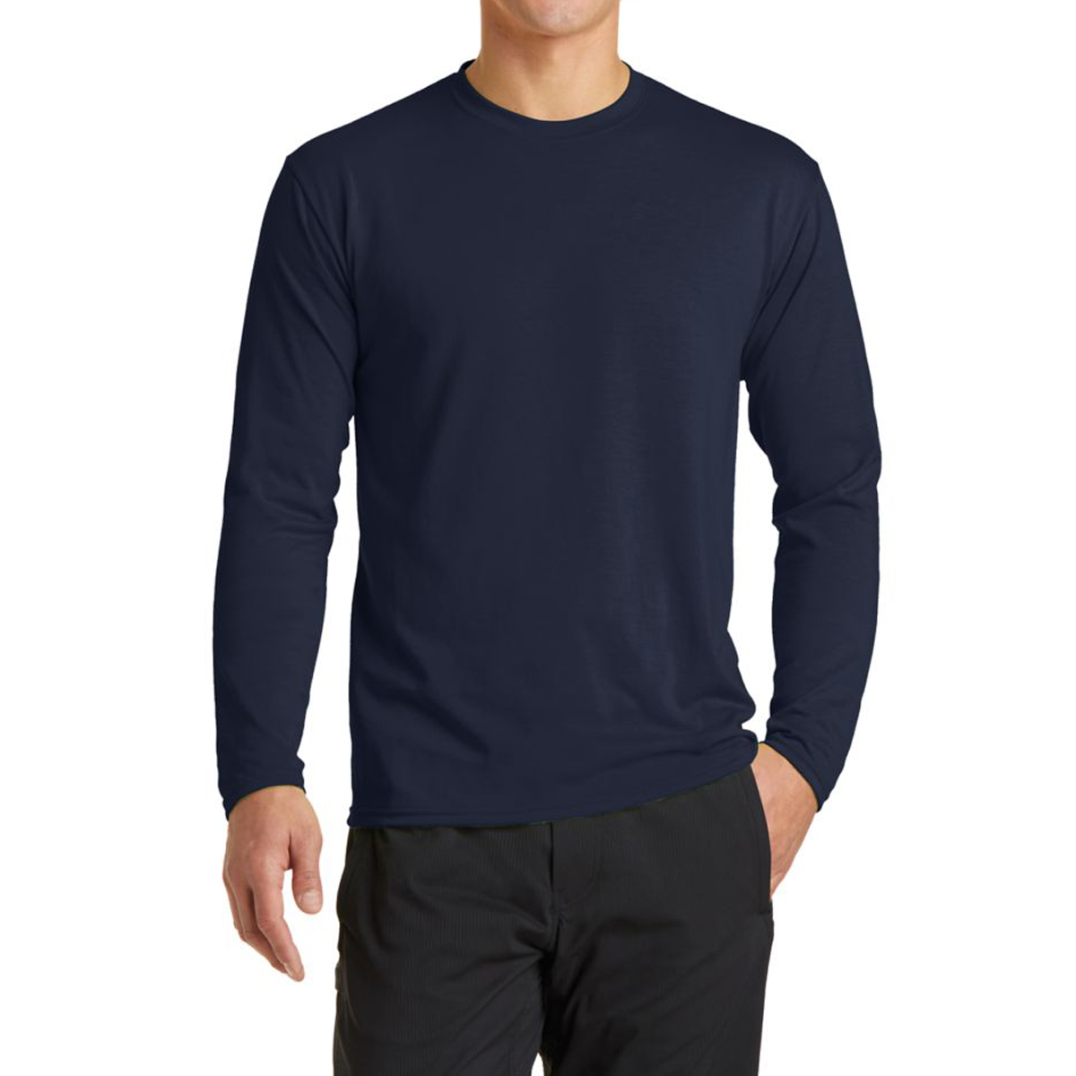 Picture of Port & Company® Long Sleeve Performance Blend Tee