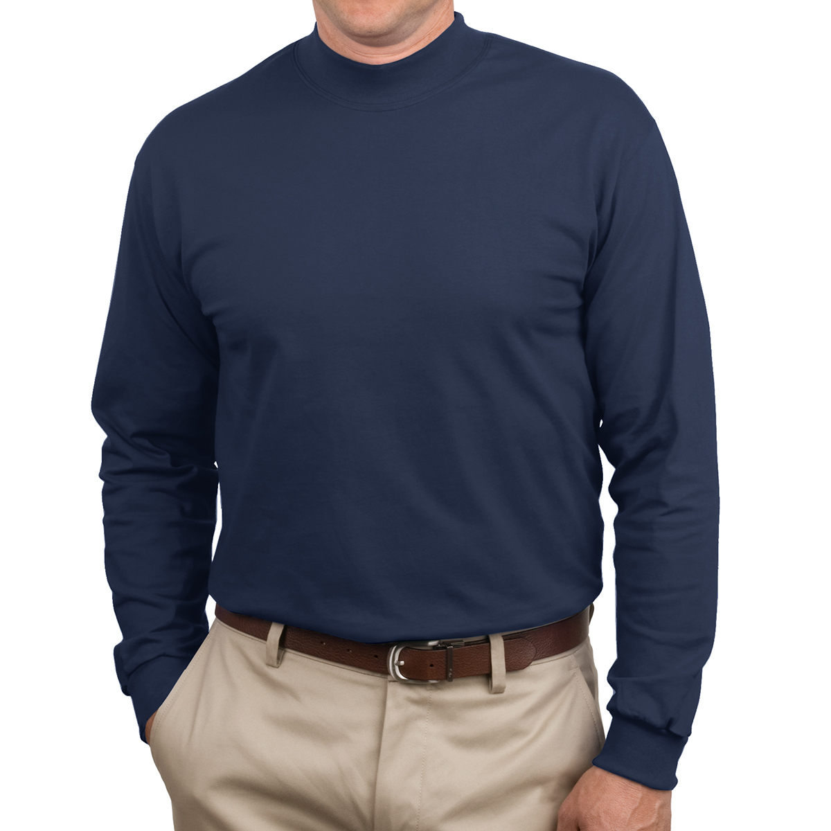 Picture of Port & Company® Essential Mock Turtleneck
