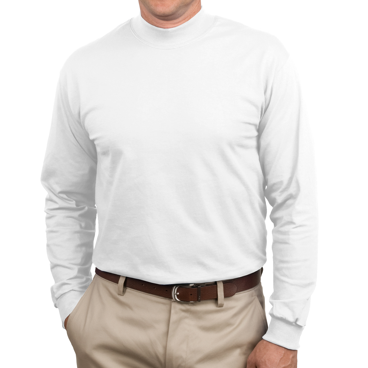 Picture of Port & Company® Essential Mock Turtleneck