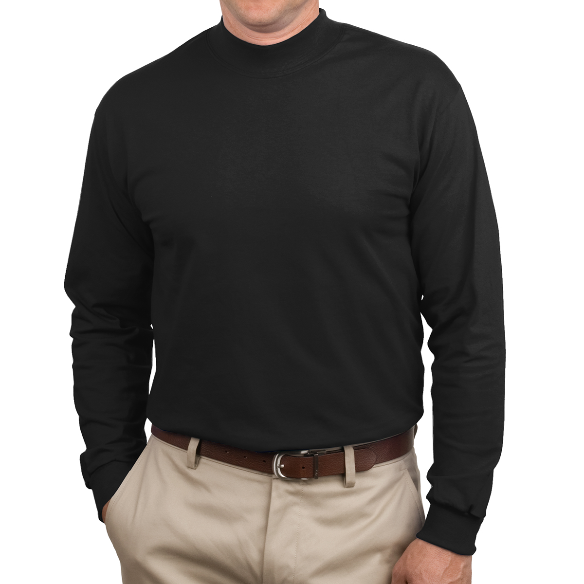 Picture of Port & Company® Essential Mock Turtleneck