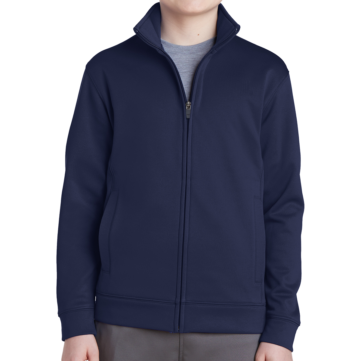 Picture of Sport-tek® Youth Sport-wick® Fleece Full-zip Jacket
