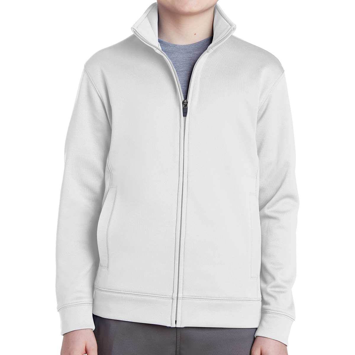 Picture of Sport-tek® Youth Sport-wick® Fleece Full-zip Jacket