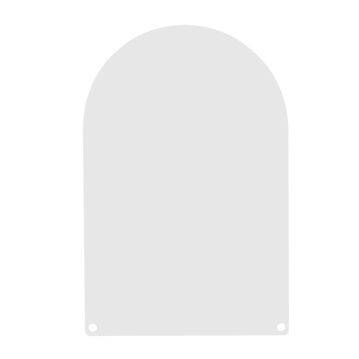 Picture of Acrylic Award - Arch Rectangle 10"
