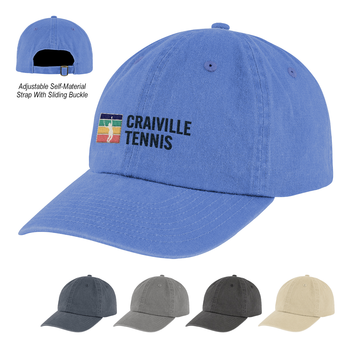 Picture of Varsity Washed Cotton Cap
