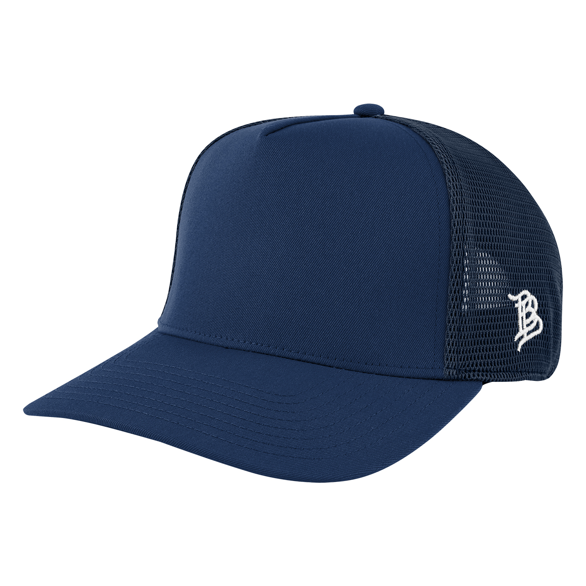 Picture of Branded Bills 545-02t Bare Curved Trucker Cap