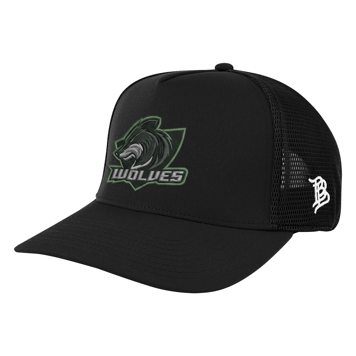 Picture of Branded Bills 545-02t Bare Curved Trucker Cap