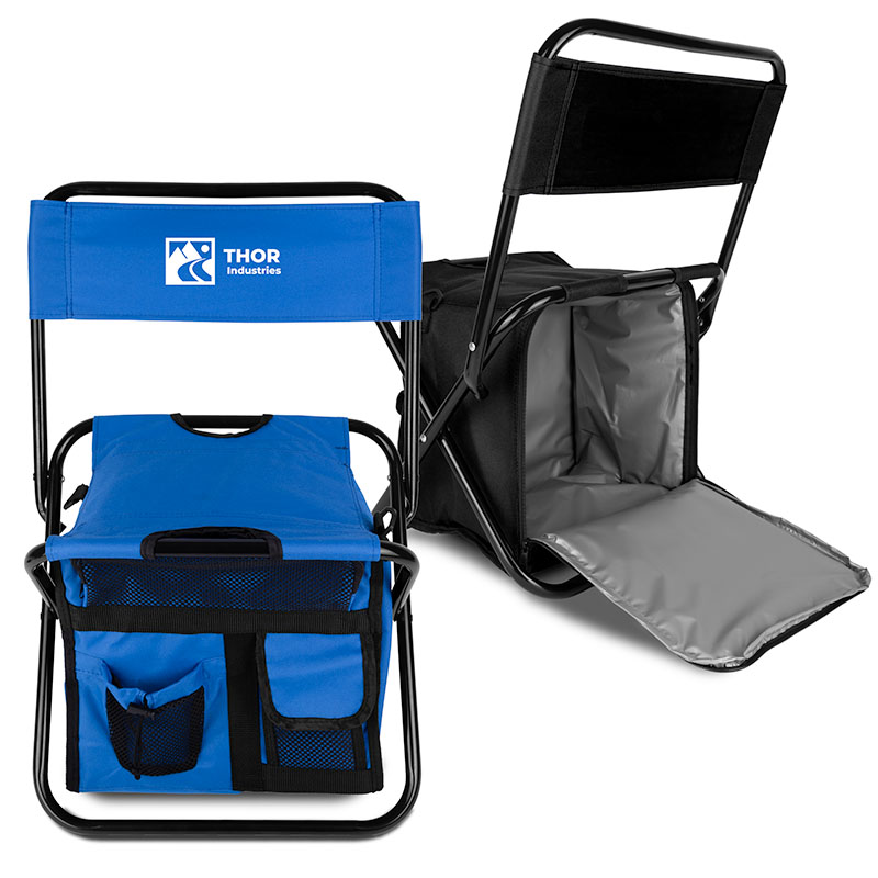 Picture of Folding Chair w/24 Can Cooler Bag & Pockets