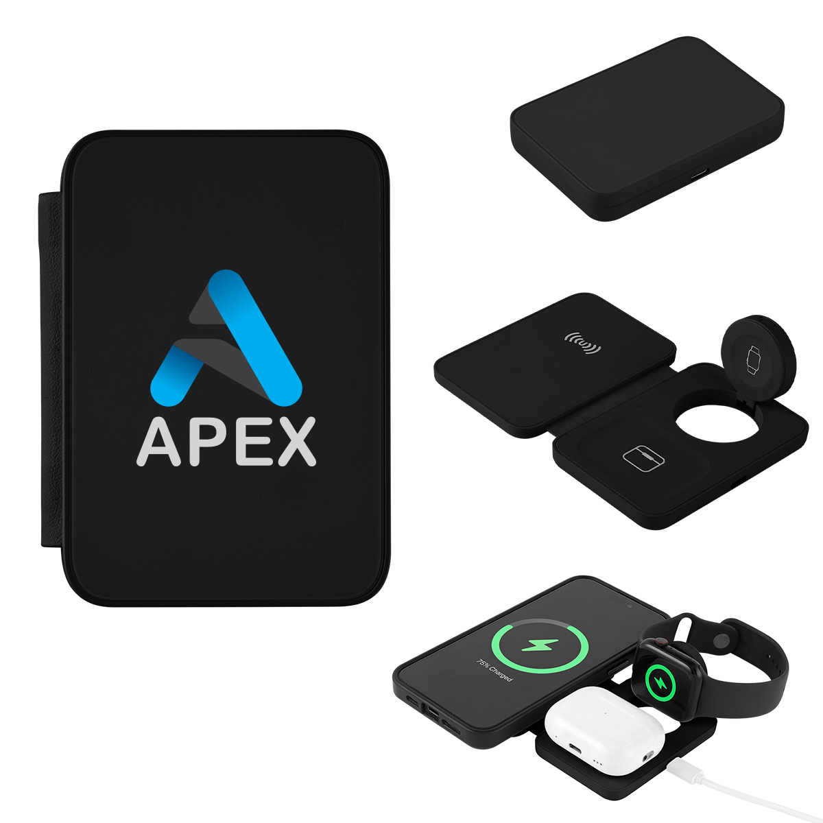 Picture of Flip & Fold Wireless Multi-charger
