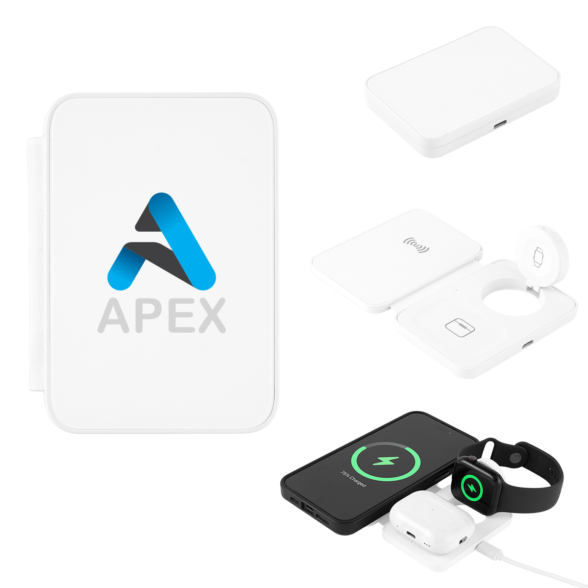 Picture of Flip & Fold Wireless Multi-charger