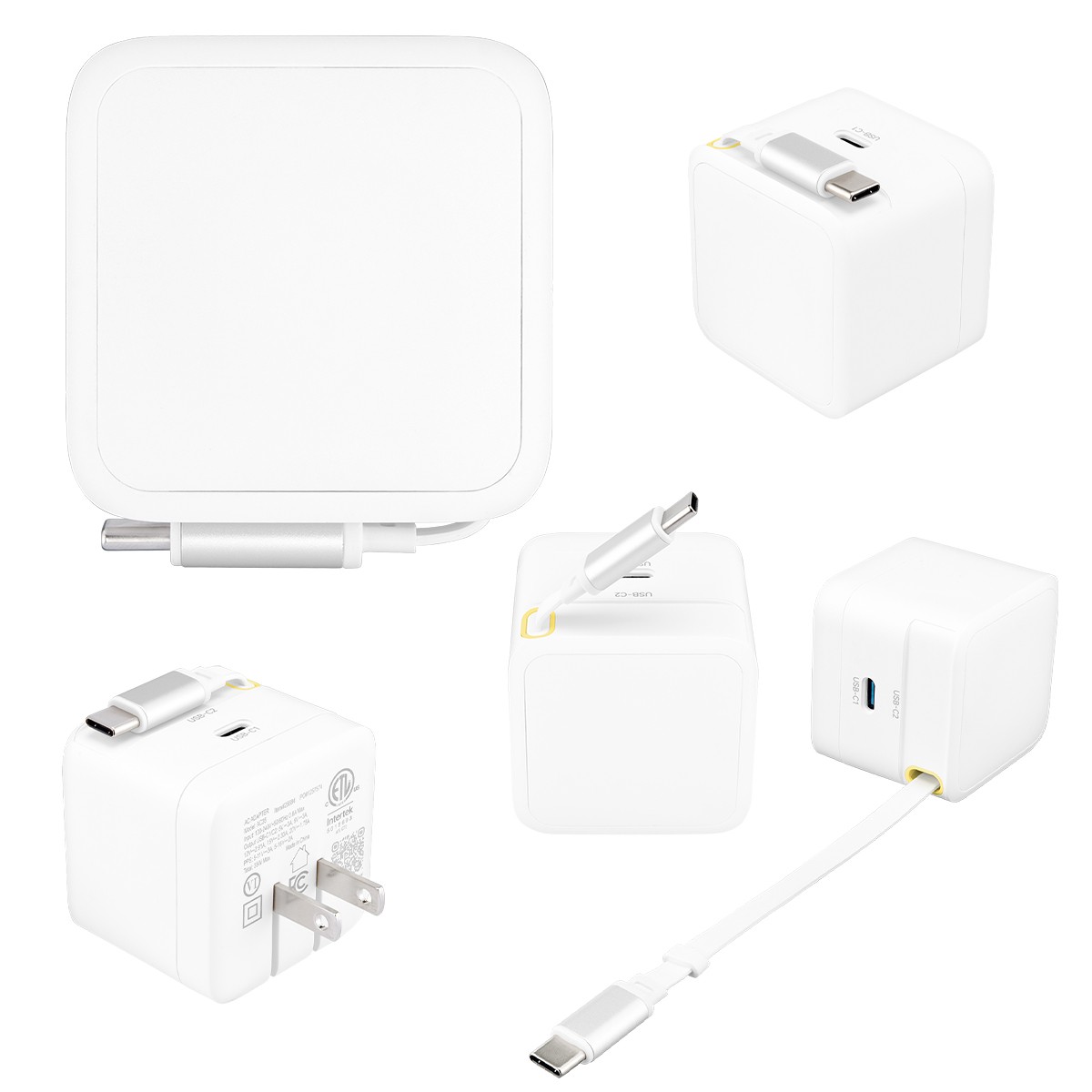 Picture of 35w Etl Listed A/c Adapter With Retractable Cable