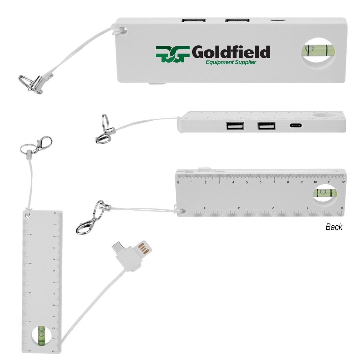 Picture of Rabs Usb & Type-c Hub With Level & Ruler