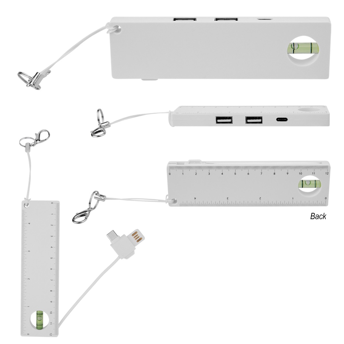Picture of Rabs Usb & Type-c Hub With Level & Ruler