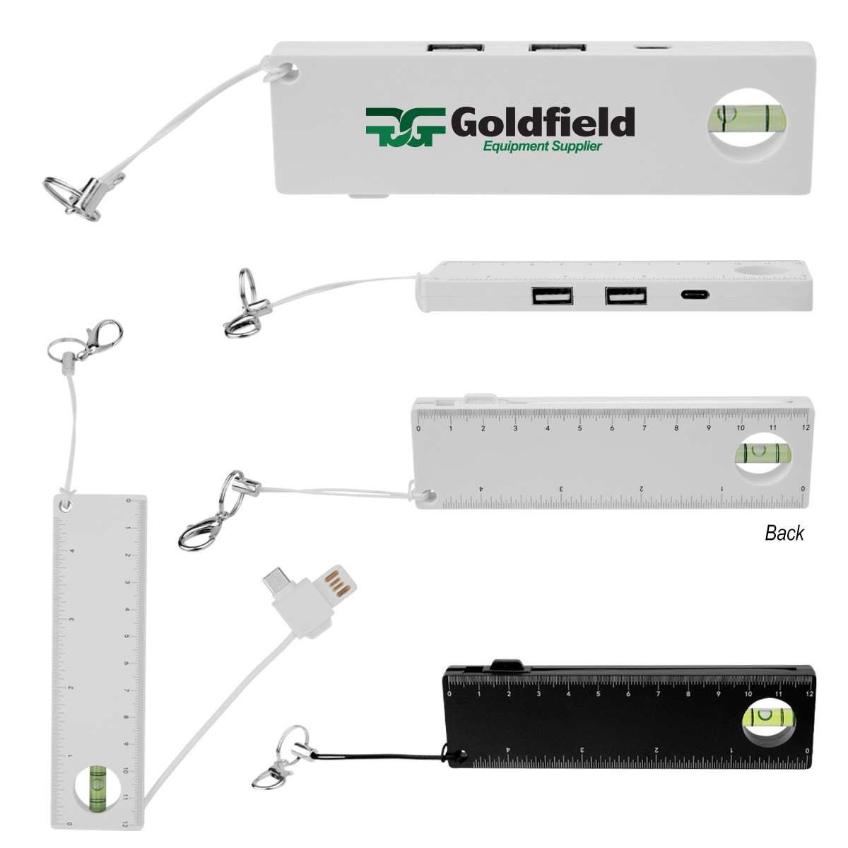 Picture of Rabs Usb & Type-c Hub With Level & Ruler