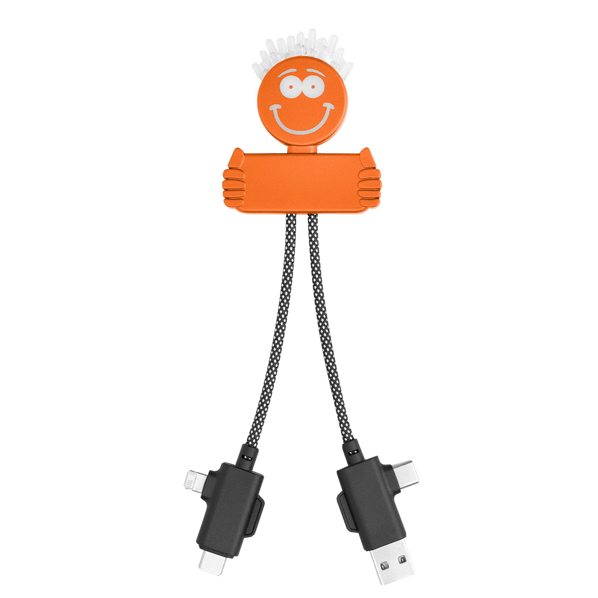 Picture of Light Up Rabs Multi-cable Charging Guy