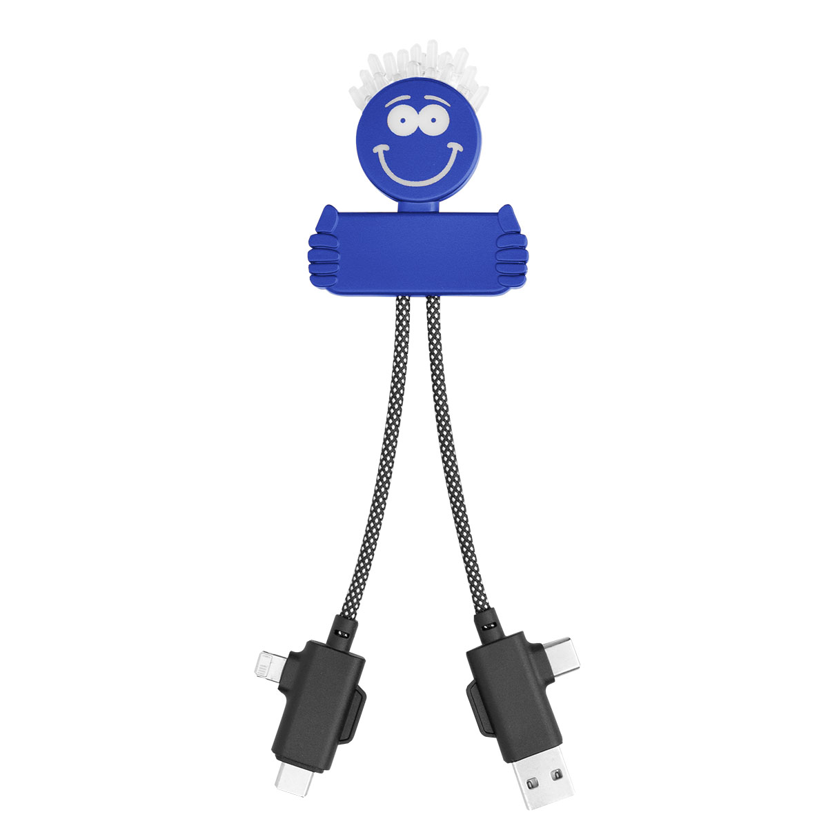Picture of Light Up Rabs Multi-cable Charging Guy